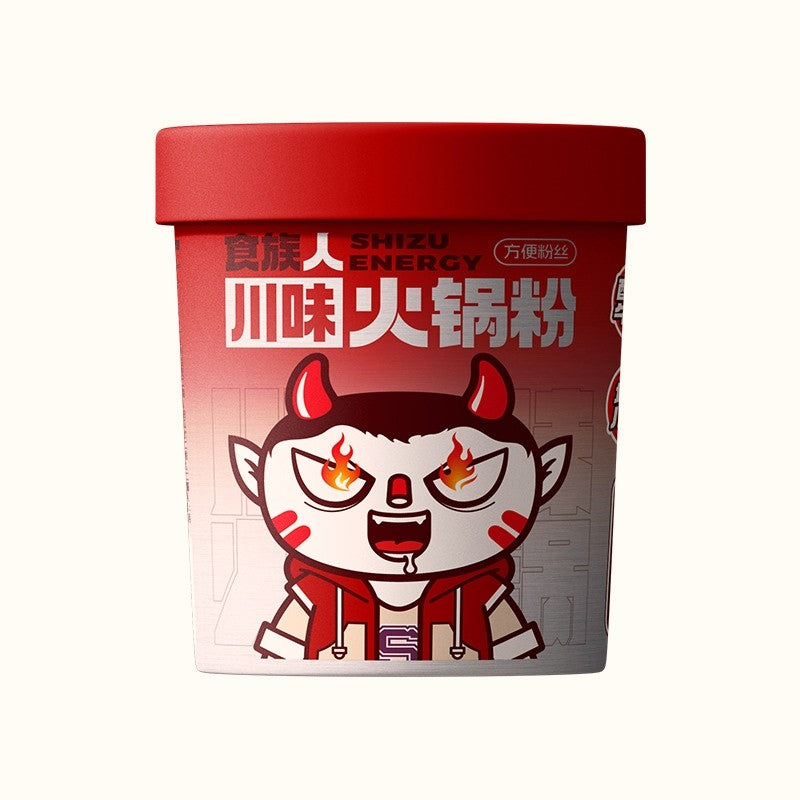 [新货亏本冲销量] 食族人 花生 豌豆 卤蛋 贡菜 锅巴 香菜 酸辣粉 花甲粉 螺蛳粉 麻酱米线 爆肚粉 重庆小面 番茄牛肉粉 鸭血粉丝 麻酱小宽粉 米线 火锅粉 ShiZuRen Hot & Sour Rice Noodles (1s)