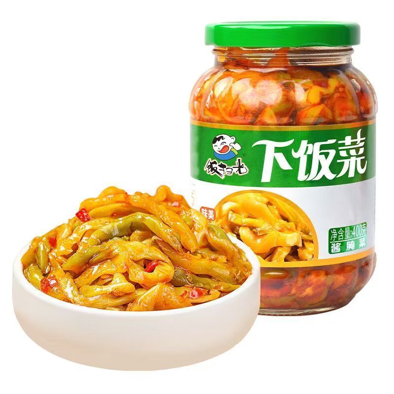 [新货亏本冲销量] 饭扫光 下饭酱 剁椒酱 香辣牛肉酱 竹笋牛肉酱 爆炒金针菇 辣卤杏鲍菇 下饭神器 FanSaoGuang Chopped Chili Sauce Mushroom Beef Bamboo Shoots Paste