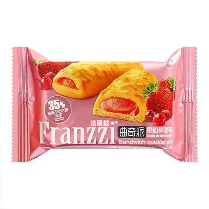 [新货亏本冲销量] 法丽兹 夹心曲奇 巧克力味 抹茶味 香草柠檬味 酸奶味 芝士味 生椰拿铁味 桂花乌龙味 草莓味 巧克力夹心饼干 Franzzi Chocolate Filling Cookies (1s)