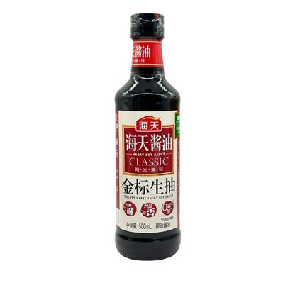 [新货亏本冲销量] 海天 金标生抽 家用商用一级酱油 厨房调味品 Haday Golden Label Superior Light Soy Sauce Kicap Cair Soya Sos (750ml)