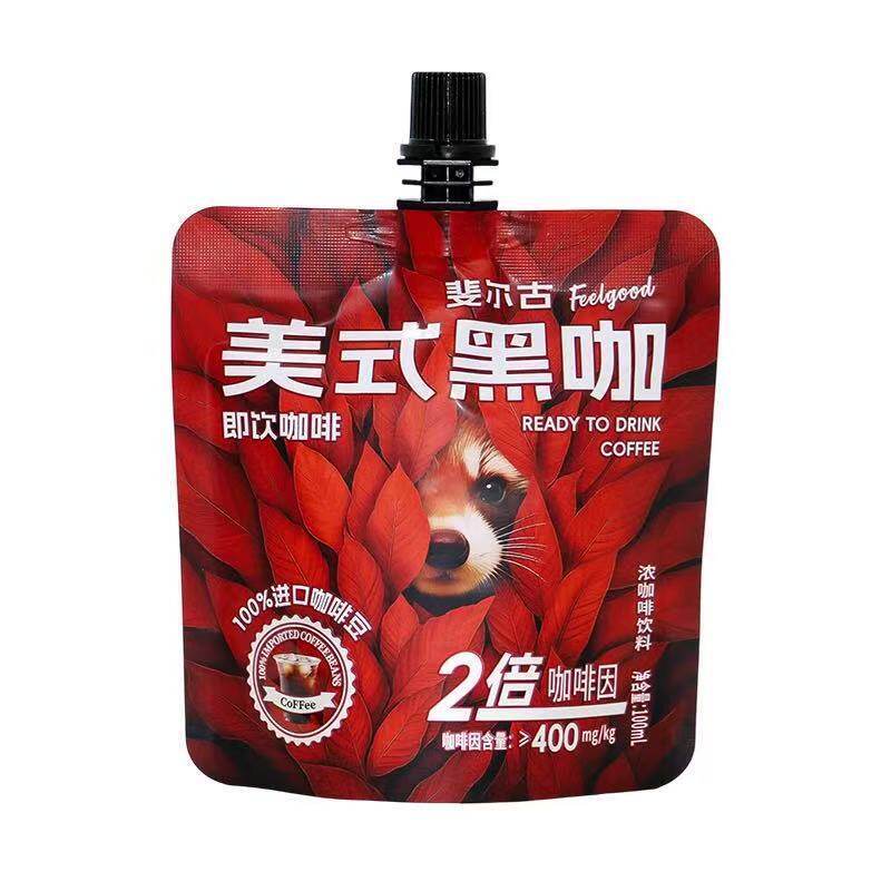 [新货亏本冲销量] 爽露爽 斐尔古 袋装咖啡 丝滑生椰拿铁 美式黑咖 即饮提神饮料 Shuang Lu Shuang Coffee RTD Silk Latte Americano Coconut Latte (100ml)