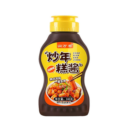 [新货亏本冲销量] 韩式甜辣 炒年糕酱 韩国脆皮年糕专用 经典奶香 家用石锅拌饭酱 Korean Sweet Spicy Tteokbokki Sauce (240g)
