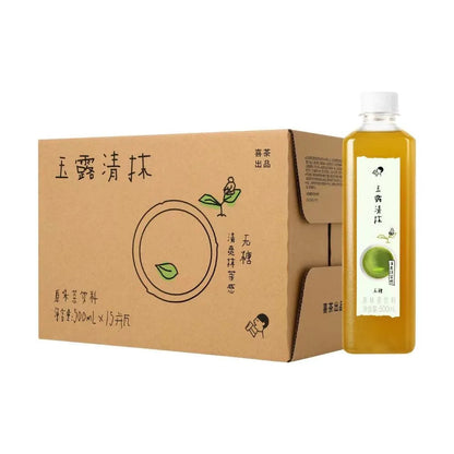 [新货亏卖冲销量] 无糖原味茶饮 茉莉清抹 玉露茶饮料 清抹原味 即饮茶 新日期清爽 0负担 Sugar Free Jasmine Matcha Tea Drink (500ml)