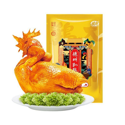 [新货亏卖冲销量] 正宗德州扒鸡 山东老字号 五香脱骨扒鸡 即食熟食卤味 真空包装 Dezhou Braised Chicken (600g)