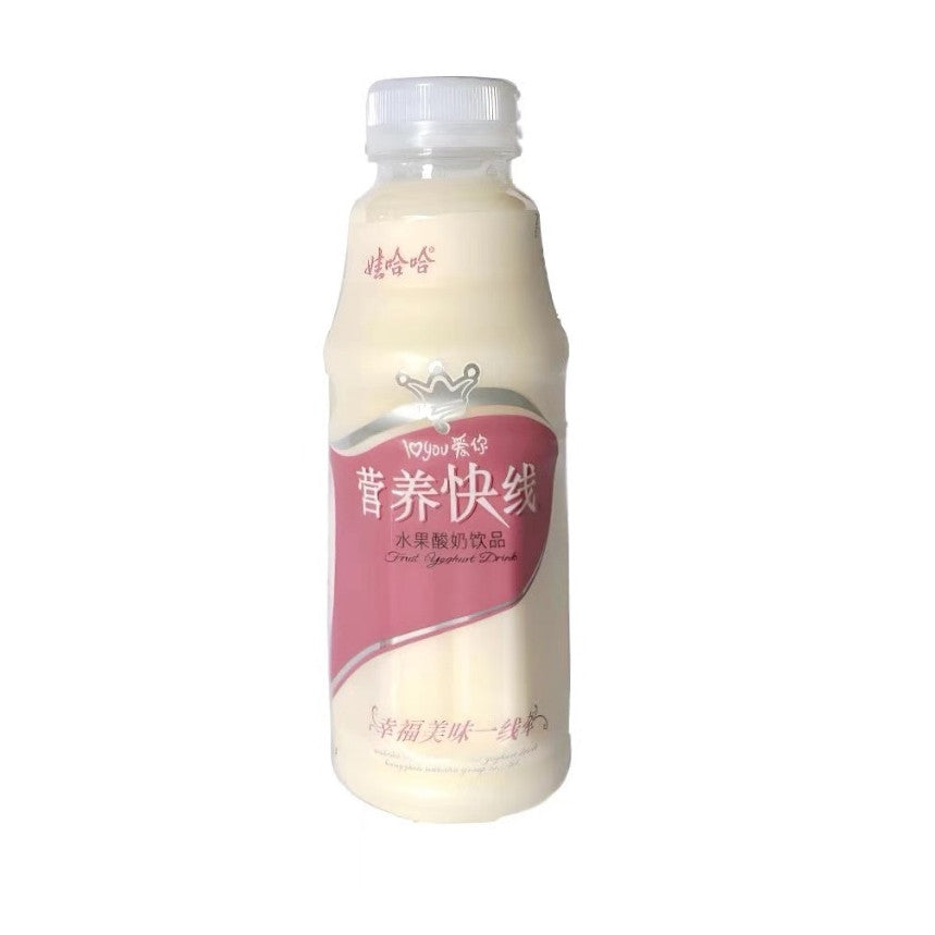 [新货亏本冲销量] 娃哈哈 营养快线 牛奶酸奶果汁 水果牛奶酸奶饮品 儿童学生营养早餐饮品饮料 Wahaha Nutri Express Yogurt Milk (500g)