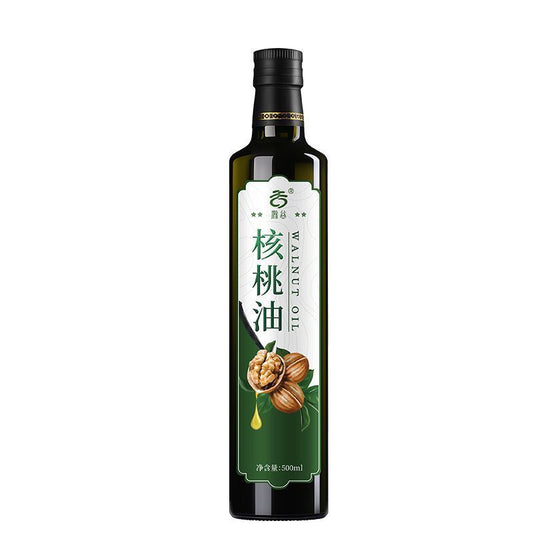 [新货亏卖冲销量] 滁谷 核桃油 富含不饱和脂肪酸 冷吃热炒 家用食用油 官方正品 Walnut Cooking Oil (500ml)