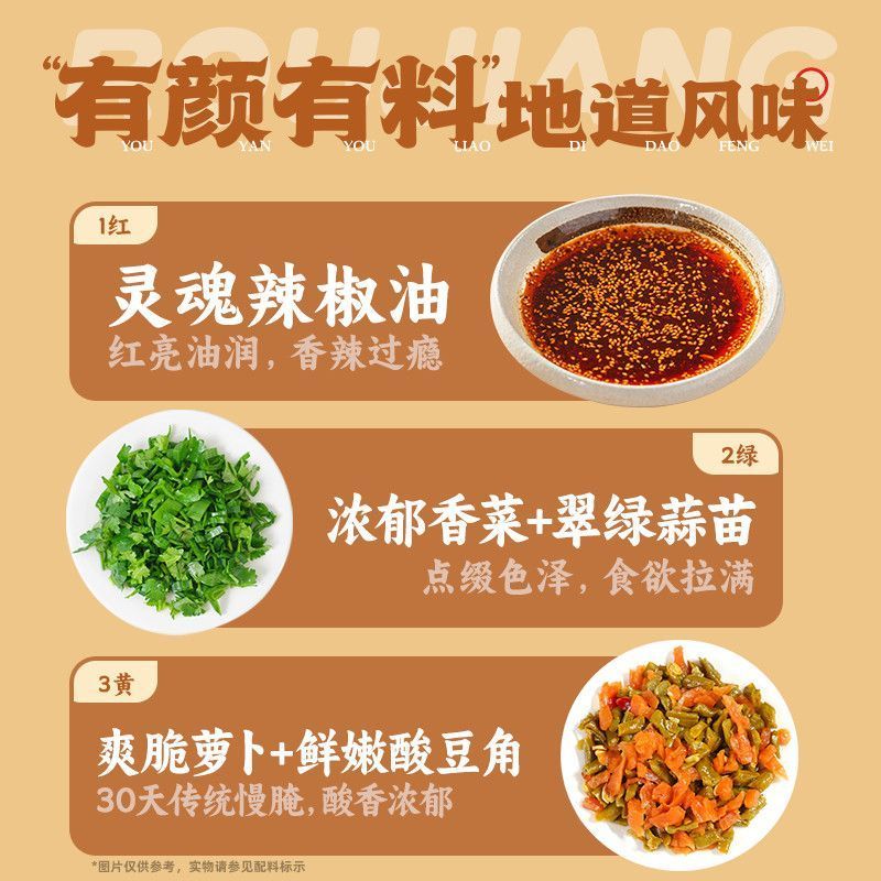 [新货亏卖冲销量] 渣渣灰 徐州肉酱米线 麻辣猪肉酱 香速食米线 自煮方便 夜宵 特产麻酱汁 Spicy Meat Sauce Rice Noodles (250g)