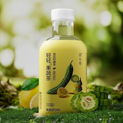 [新货亏本冲销量] 茶小开 轻轻果蔬茶 苦瓜柠檬茶 羽衣甘蓝乌龙茶 红菜头葡萄乌龙茶 ChaXiaoKai Fruit & Vegetable Tea (450ml)