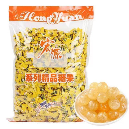 [新货亏本冲销量]  宏源 陈皮糖 话梅糖 招待批发喜糖 Hongyuan Tangerine Orange Peel Candy Plum Candy Gula-Gula Plum Asam (2500g)