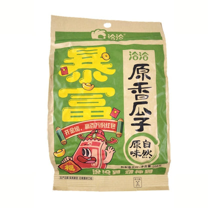 [Ready Stock] ChaCha Sunflower Seeds Original (142g) Roasted Kuaci ChaCheer Biji Bunga Matahari 洽洽原香瓜子 零食