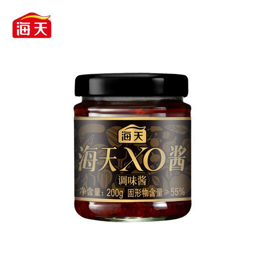 [新货亏本冲销量] 海天 XO酱 拌饭下饭 炒饭炒菜 海鲜干贝酱 瑶柱虾米酱 港式调味料 XO酱炒饭 粤小厨海鲜XO酱 Haday XO Sauce (200g)