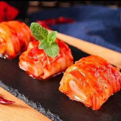 [新货亏卖冲销量] 锦喜顺 韩式辣白菜 正宗腌制泡菜 免切即食 小包装 下饭菜 Korean Kimchi (500g)