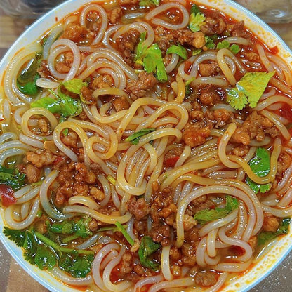 [新货亏卖冲销量] 徐州老味 肉酱米线 正宗方便速食面 家庭夜宵 正餐 懒人拌面 Xuzhou Style Meat Sauce Noodles (224g)