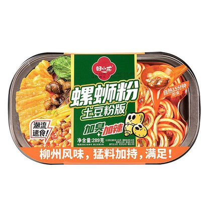 [新货亏本冲销量] 田小花 砂锅土豆粉 自热火锅 懒人小火锅 螺蛳粉土豆粉 TianXiaoHua Self Heating Spicy Hotpot (271g)