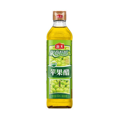 [新货亏本冲销量] 海天 苹果醋 清爽型 拌炒炸煮 多样烹饪 0脂肪苹果醋 不建议直接饮用 沙拉苹果醋 韩式炸鸡调料 Haday Apple Cider Vinegar (450ml)