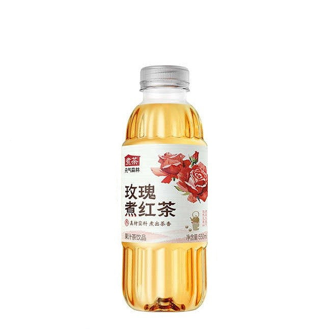 [新货亏卖冲销量] 元气森林 煮茶玫瑰红茶 橘皮乌龙茶 花香茶饮 即饮瓶装 清爽低负担 Rose Black Tea & Tangerine Oolong Drink (550ml)