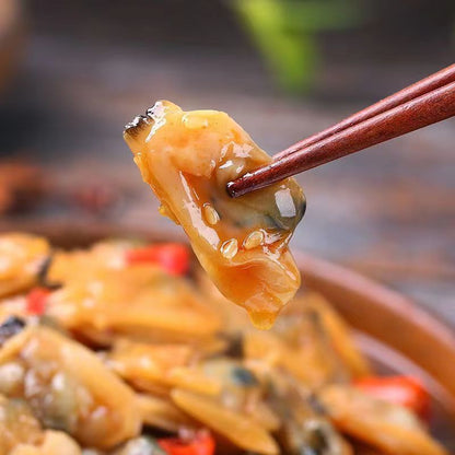[新货亏卖冲销量] 帝八仙 麻辣花蛤罐头 即食海鲜 速食早餐 午餐下饭菜 下酒菜 方便食品 Spicy Clam Canned Seafood (100g)
