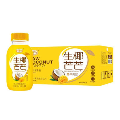 [新货亏卖冲销量] 椰谷 生椰饮料 生椰抹茶 芒芒 可可 低糖椰奶 植物蛋白饮品 Coconut Milk Drink (240ml)