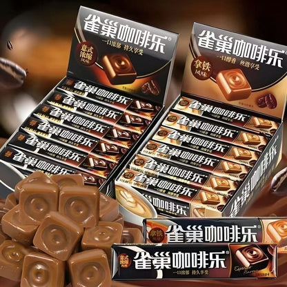 [新货亏卖冲销量] 徐福记 雀巢咖啡乐 拿铁风味 意式风味 咖啡糖夹心糖果 休闲零食 Coffee Candy (36g)