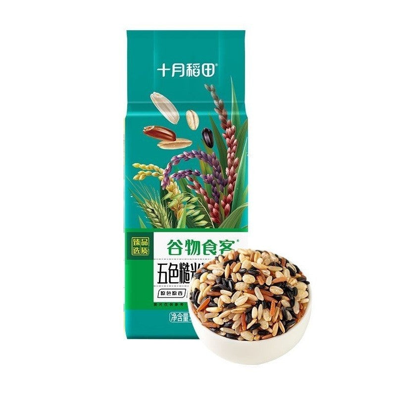 [新货亏本冲销量] 十月稻田 黄小米 五色糙米 小黄米 八宝粥 五谷杂粮 减脂代餐粗粮 October Paddy Mixed Grains Millet High Fibre Low GI (500g)