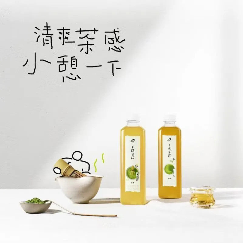 [新货亏卖冲销量] 无糖原味茶饮 茉莉清抹 玉露茶饮料 清抹原味 即饮茶 新日期清爽 0负担 Sugar Free Jasmine Matcha Tea Drink (500ml)