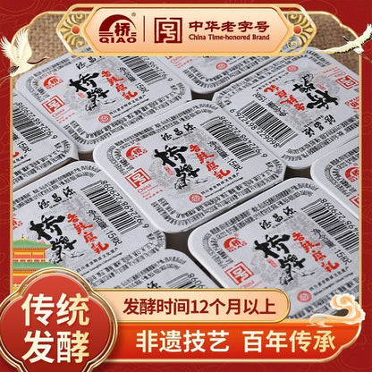 [新货亏卖冲销量]  桥牌 四川非遗腐乳 香辣 麻辣腐乳 中华老字号 传统发酵霉豆腐 下饭拌饭调味 Fermented Tofu (15g)