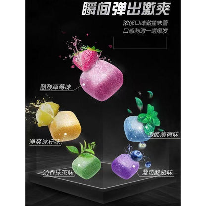 [新货亏本冲销量] 绿箭 5弹立方 无糖口香糖 箭牌 柚子茉莉花味 清新口气糖果 清凉薄荷 木糖醇 Wrigley‘s Doublemint 5 Cube Sugar-Free Gum Xylitol Mint Candy (40g)