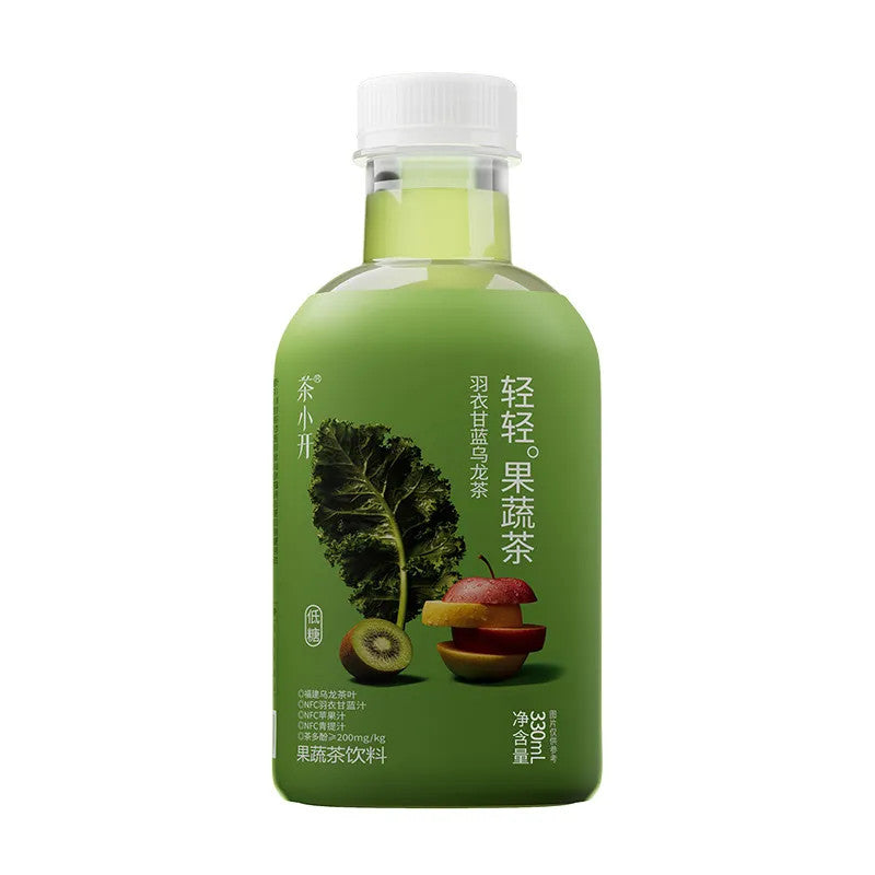 [新货亏本冲销量] 茶小开 轻轻果蔬茶 苦瓜柠檬茶 羽衣甘蓝乌龙茶 红菜头葡萄乌龙茶 ChaXiaoKai Fruit & Vegetable Tea (450ml)