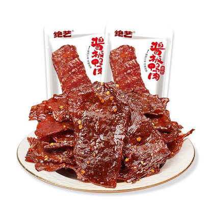 [新货亏本冲销量] 绝艺 原切酱板鸭 手撕酱鸭 开袋即食 黑鸭 湖南特产 Jueyi Hunan Spicy Salted Roasted Sauce Duck Ready to Eat Snack (1s)