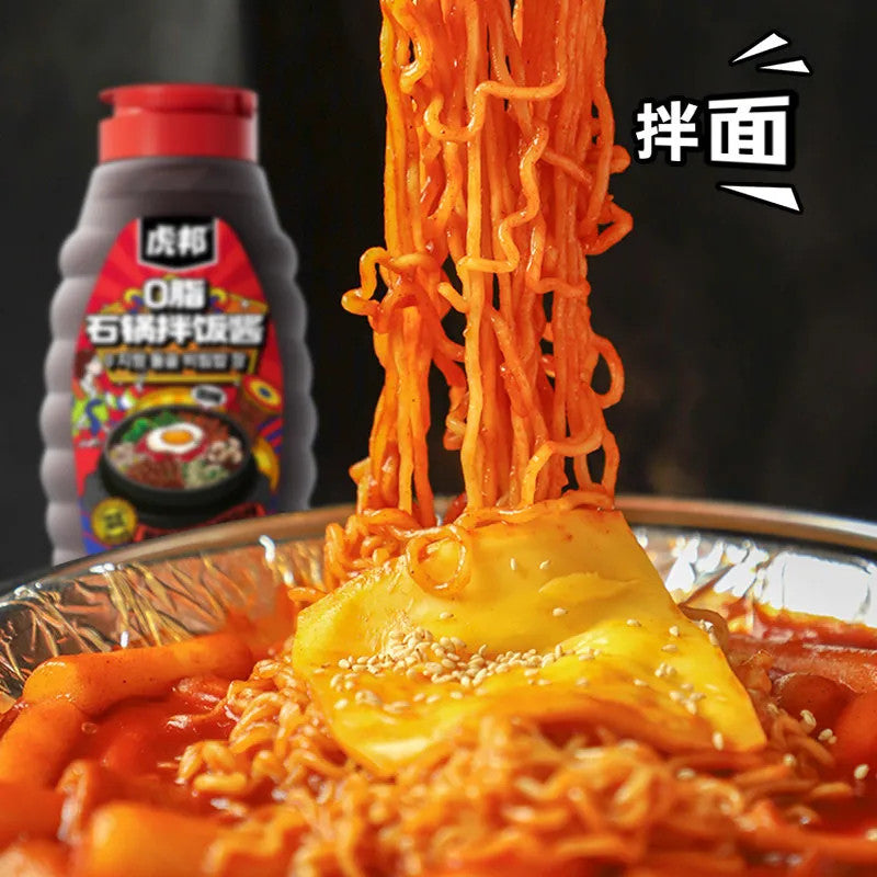 [新货亏本冲销量] 虎邦 0脂石锅拌饭酱 韩式风味酱 香浓郁下饭甜辣椒酱 HuBang 0 Fat Korean Bibimbap Sauce Sweet Spicy Chili Sauce (420g)