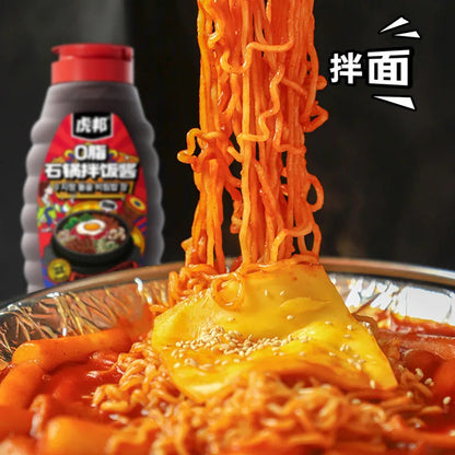 [新货亏本冲销量] 虎邦 0脂石锅拌饭酱 韩式风味酱 香浓郁下饭甜辣椒酱 HuBang 0 Fat Korean Bibimbap Sauce Sweet Spicy Chili Sauce (420g)