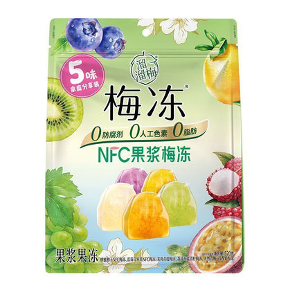 [新货亏卖冲销量] 溜溜梅 梅冻大礼包 水果果冻 0脂肪 0色素 办公室 休闲零食 年货礼包 Plum Jelly Snack Gift Pack (520g)