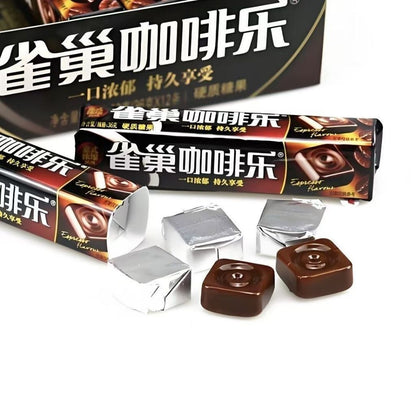 [新货亏卖冲销量] 徐福记 雀巢咖啡乐 拿铁风味 意式风味 咖啡糖夹心糖果 休闲零食 Coffee Candy (36g)