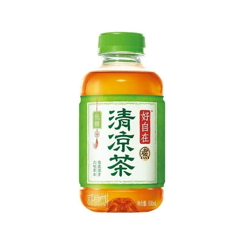 [新货亏本冲销量] 元气森林 好自在 红豆薏米水 清凉茶 红枣枸杞水 陈皮山楂水 清爽绿豆水 金银花雪梨水 0糖 0香精0防腐剂 HaoZiZai Red Bean Barley Jujube Drinks (500ml)