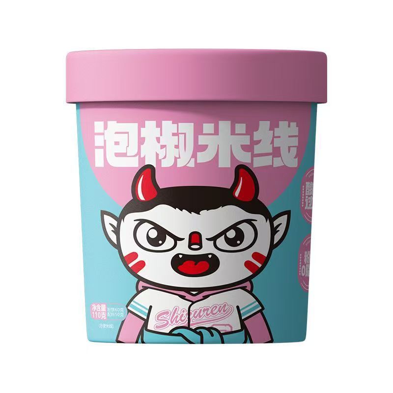 [新货亏本冲销量] 食族人 花生 豌豆 卤蛋 贡菜 锅巴 香菜 酸辣粉 花甲粉 螺蛳粉 麻酱米线 爆肚粉 重庆小面 番茄牛肉粉 鸭血粉丝 麻酱小宽粉 米线 火锅粉 ShiZuRen Hot & Sour Rice Noodles (1s)