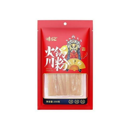 [新货亏本冲销量] 味妃 蜀姑娘 川娃子 火锅川粉 麻辣火锅红薯宽粉 火锅宽粉 红薯粉 真空包装开袋即煮 火锅食材 Hotpot Sweet Potato Wide Noodles (250g)