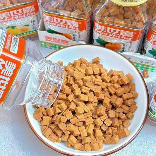 [新货亏本冲销量] 美世嘉 佛手果 金枣 柚子丹 怀旧潮汕特产零食 MeiShiJia Buddha Hand Citron Kumquat Pomelo Preserved Plum Pills Snack (60g)