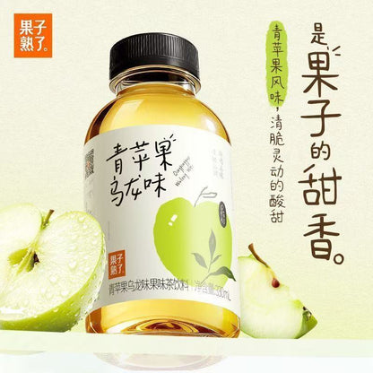 [新货亏本冲销量] 果子熟了 果味茶 砂糖橘单丛 青苹果乌龙味 饮料 GuoZiShuLe Fruit Oolong Tea Beverage Tangerine Green Apple Tea (330ml)