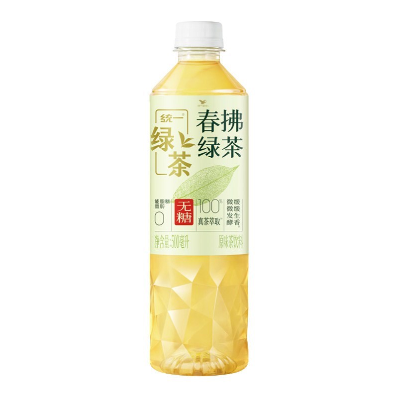 [新货亏本冲销量] 统一 春拂绿茶 春拂焙茶 无糖饮料 0脂 茶饮料 夏季饮品 Uni-President Spring Breeze Unsweetened 0 Fat Roasted Green Tea Hojicha (500ml)
