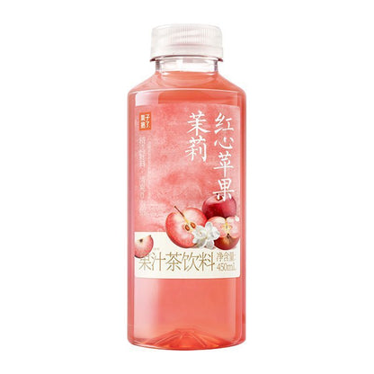 [新货亏卖冲销量] 果子熟了 果汁茶饮料 多肉荔枝茉莉 凤梨柳橙 红心苹果 多口味混合 清爽0脂肪 果茶饮品 Mixed Fruit Tea Drink 0 Fat (450ml)