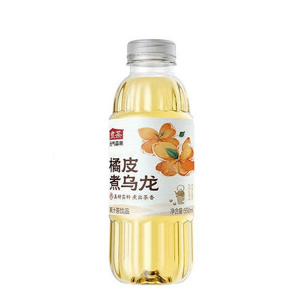 [新货亏卖冲销量] 元气森林 煮茶玫瑰红茶 橘皮乌龙茶 花香茶饮 即饮瓶装 清爽低负担 Rose Black Tea & Tangerine Oolong Drink (550ml)