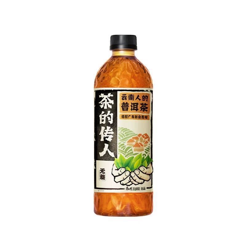 [新货亏卖冲销量] 茶的传人 铁观音 普洱 凤凰单丛 无糖茶饮料 即饮冷泡茶 清爽解腻 Sugar Free Tea Drink (500ml)