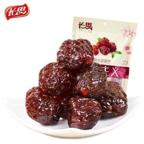 [新货亏本冲销量] 长思 阿胶水晶蜜枣 阿胶蜜枣 黑糖蜜枣 山东特效 无核大红枣 独立小包装 喜糖红枣 ChangSi Ejiao Honey Date Jujube (227g)