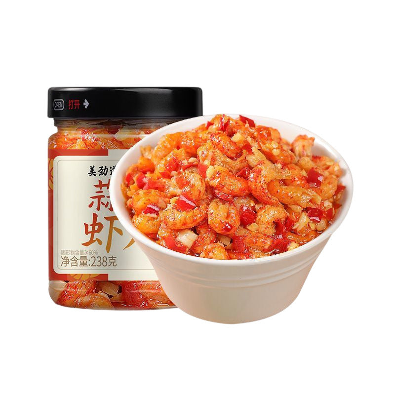 [新货亏本冲销量] 鲜多爱 香辣蒜蓉虾尾 去壳小龙虾虾肉 Spicy Garlic Crawfish Tail (238g)