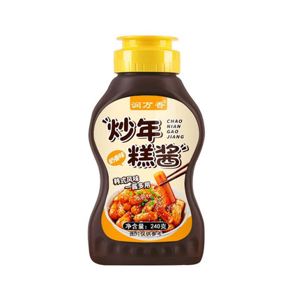 [新货亏本冲销量] 韩式甜辣 炒年糕酱 韩国脆皮年糕专用 经典奶香 家用石锅拌饭酱 Korean Sweet Spicy Tteokbokki Sauce (240g)