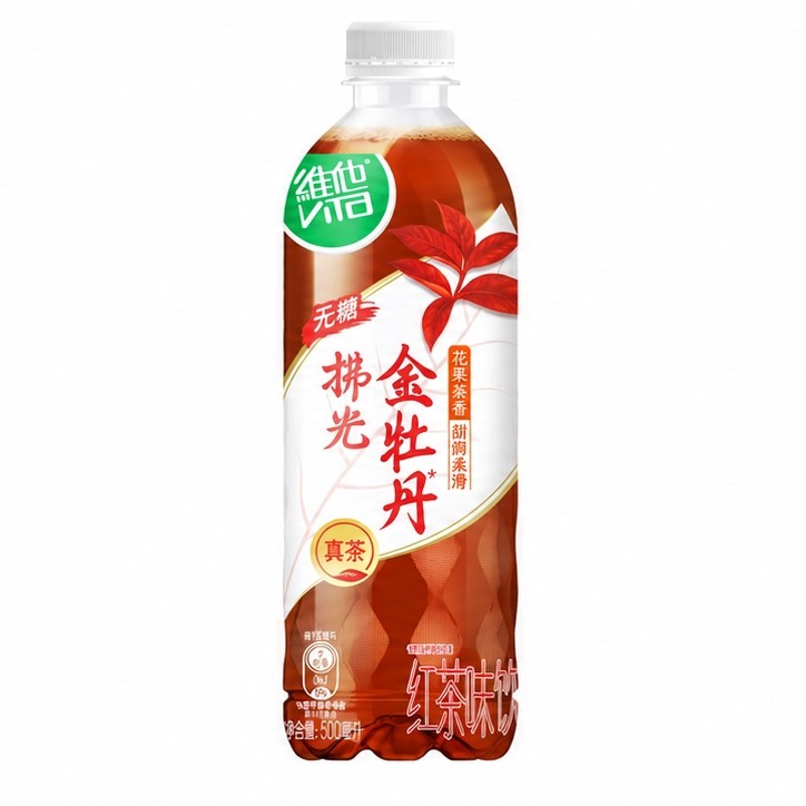 [新货亏卖冲销量] 维他 无糖真茶 茉莉花茶 金牡丹红茶 鸭屎香茶 饮料 清爽0负担 瓶装即饮茶 Sugar Free Tea Drink (500ml)