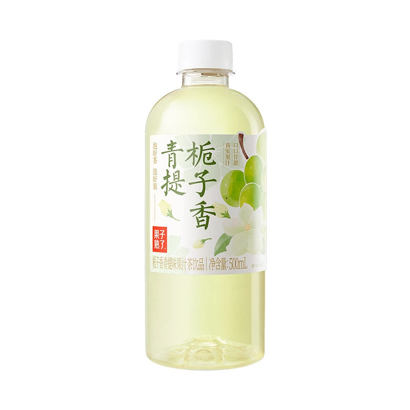 [新货亏本冲销量] 果子熟了 乌龙茶 茉莉茶 绿茶 芭乐 橙子 栀子 梅子 柚子 夏黑葡萄 GuoZiShuLe Oolong Jasmine Green Tea (487ml)