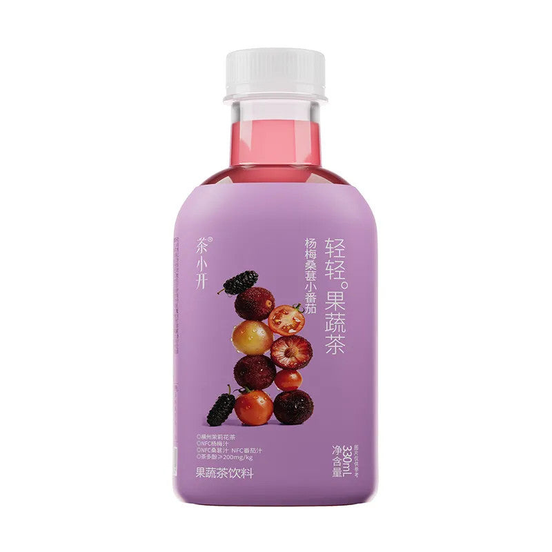 [新货亏本冲销量] 茶小开 轻轻果蔬茶 苦瓜柠檬茶 羽衣甘蓝乌龙茶 红菜头葡萄乌龙茶 ChaXiaoKai Fruit & Vegetable Tea (450ml)