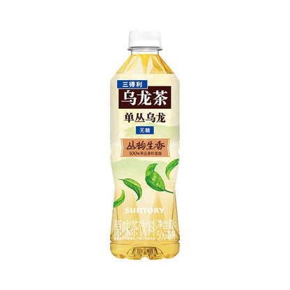 [新货亏本冲销量] 三得利 无糖乌龙茶 低糖乌龙茶 茉莉乌龙茶 清香乌龙铁观音 枇杷花白茶 橘皮乌龙 栀意乌龙 植物茶麦茶 桂花乌龙 原味茶饮料 Suntory Sugar Free Oolong Jasmine Tea (500ml)