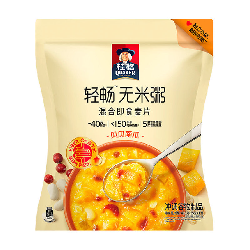 [新货亏本冲销量] 桂格 散装燕麦片 独立小包装麦片 5黑 5红 5白 5润 玉米鸡肉无米粥 贝贝南瓜无米粥 红豆轻乳 蕉香轻乳软糯麦片 牛奶高钙 红枣高铁营养麦片 Quaker Oatmeal Individual Pack (1s)